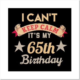 65th birthday gift Posters and Art